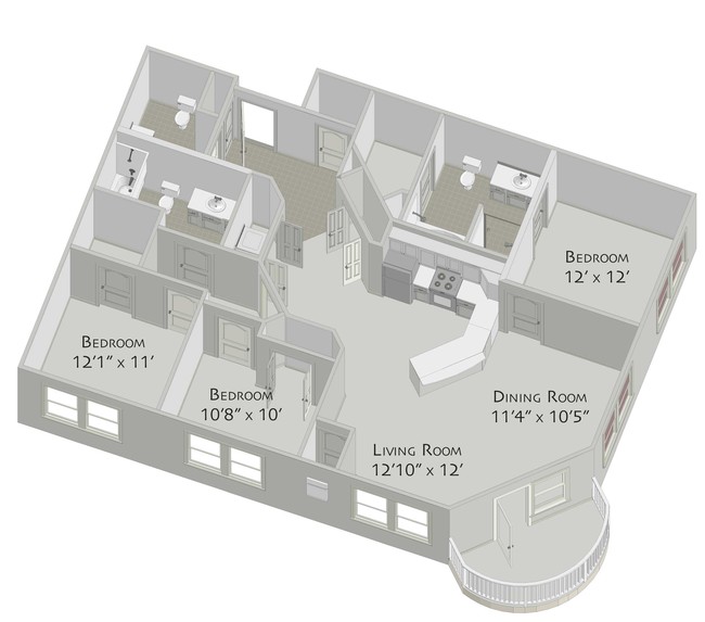 Floorplan - Visconti at Westshore