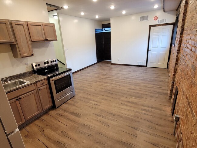 Livingroom & Kitchen - 153 Brighton Ave