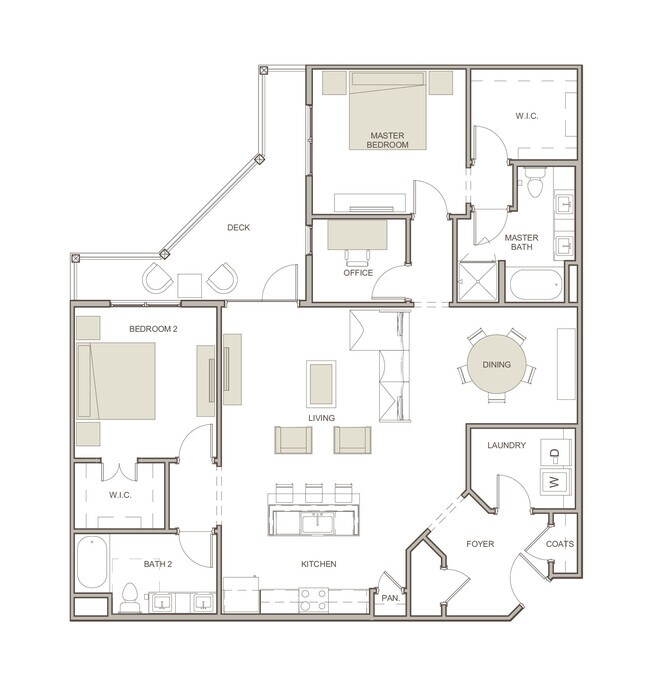 B2 floor plan WaterWalk at Shelter Cove Towne Centre - WaterWalk at Shelter Cove Towne Centre