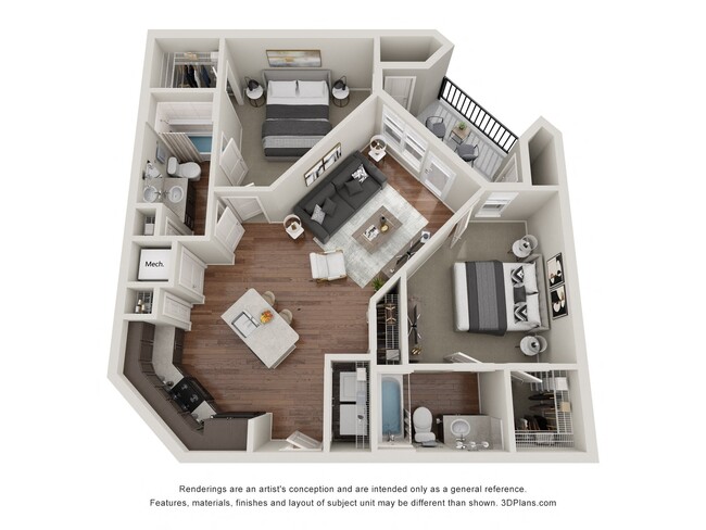 Floorplan - The Pointe at Bayou Bend