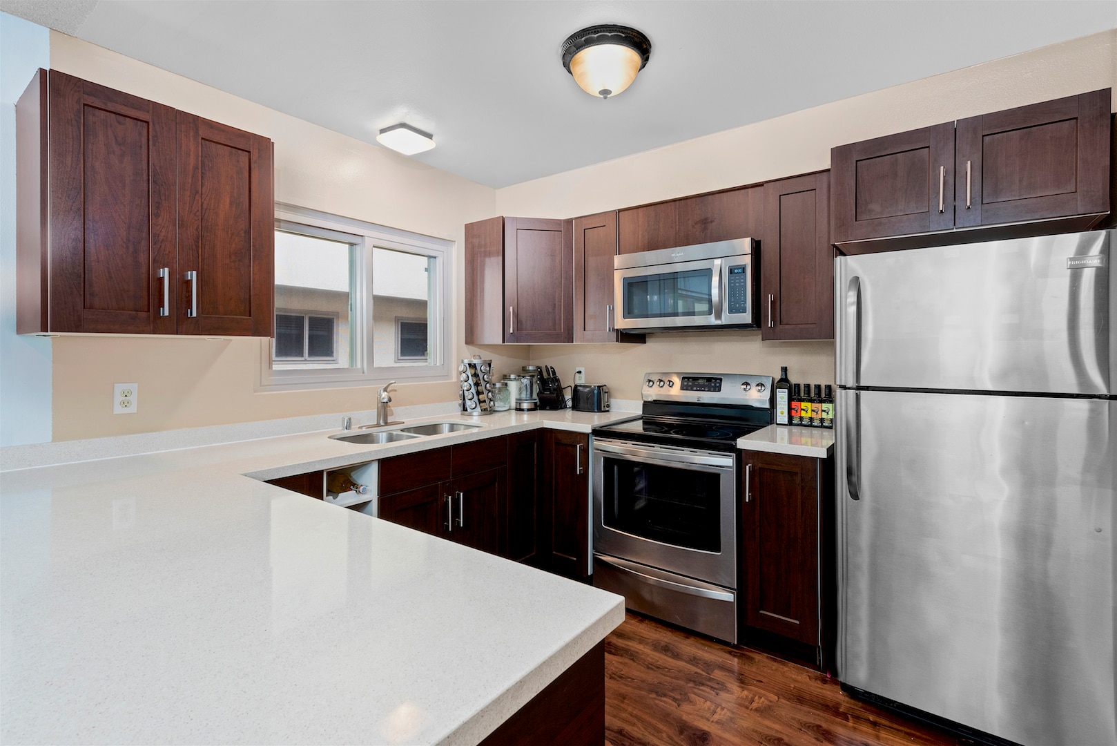 Fully renovated kitchen - 2640 Worden St.