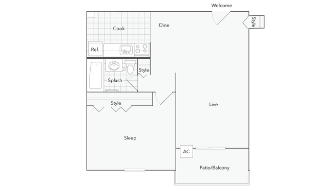 1x1 - ReNew Taunton Apartment Collection