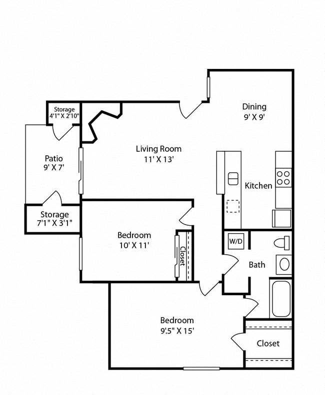 Floorplan - Santa Fe Ranch