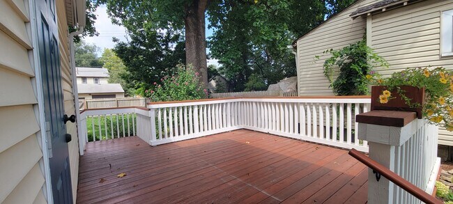 Side Deck - facing rear - 148 E Moler St