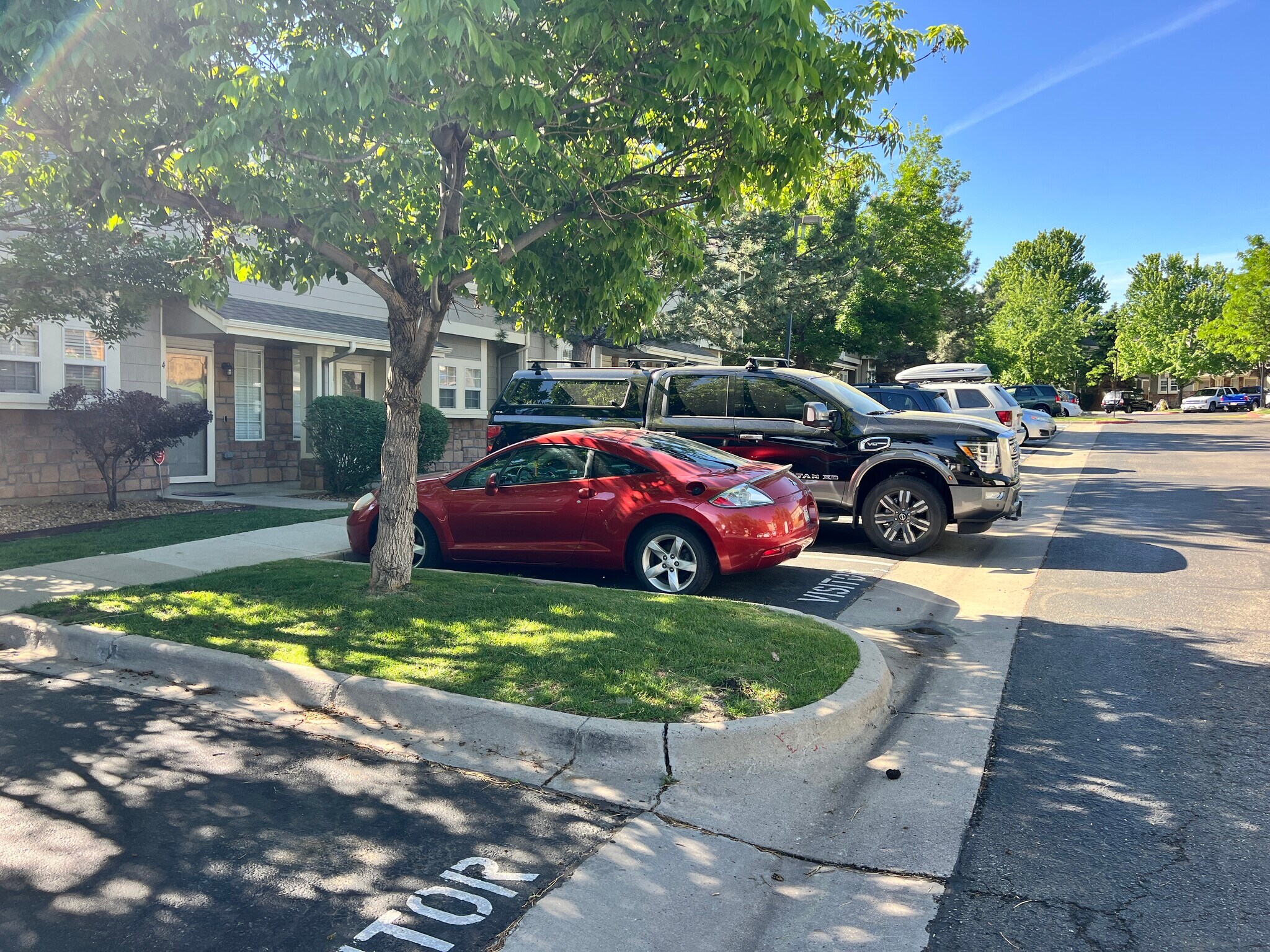 Parking Spaces directly in front of unit with great lighting - 9106 Gale Blvd