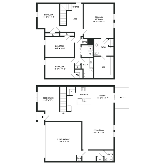 Floorplan - The Nexus at Kingsland Heights