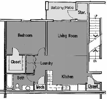 1BR/1BA - Independence Court