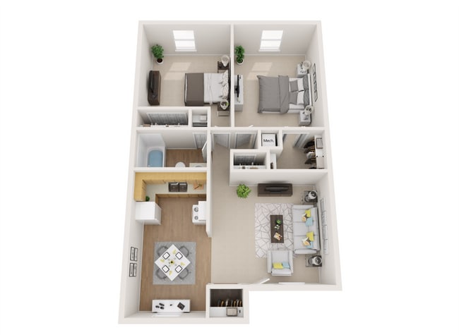 Floorplan - Naveen Pine Apartments