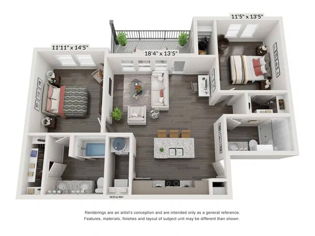 Floorplan - Bridge at Tech Crossing