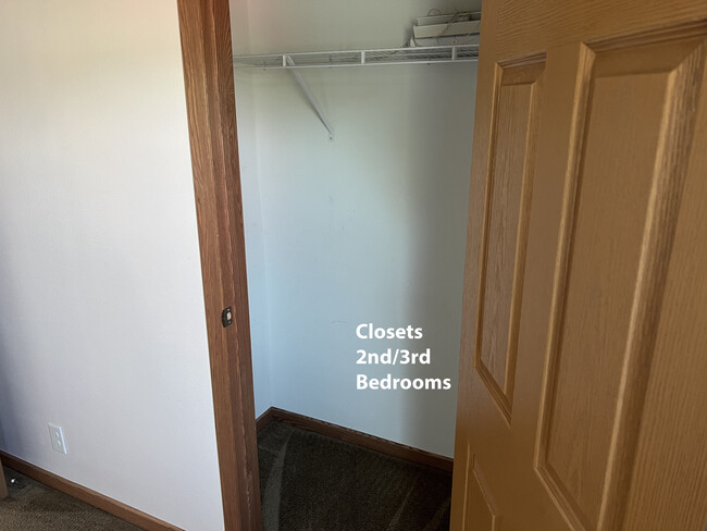 Closets 2nd/3rd bedrooms - 321 W 13th St