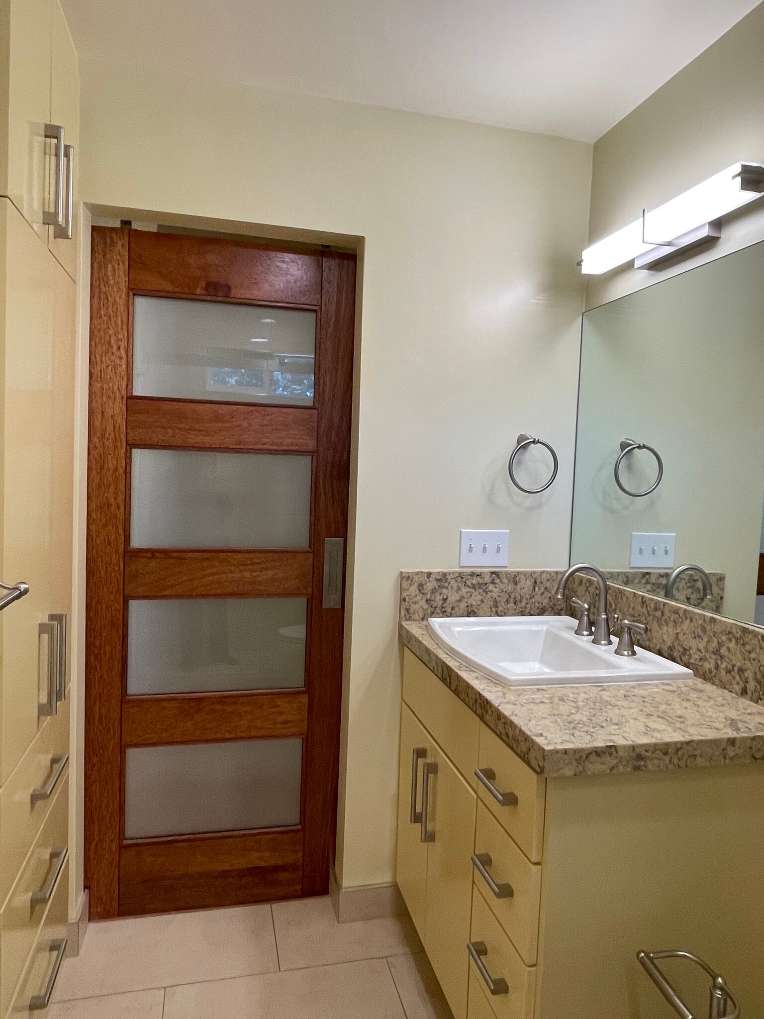 Bath Barn Door - 727 Laurel St