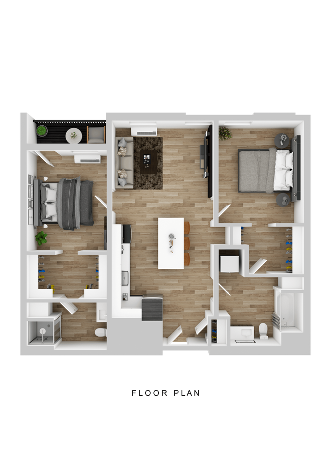 Floorplan - Hyas Point Apartments