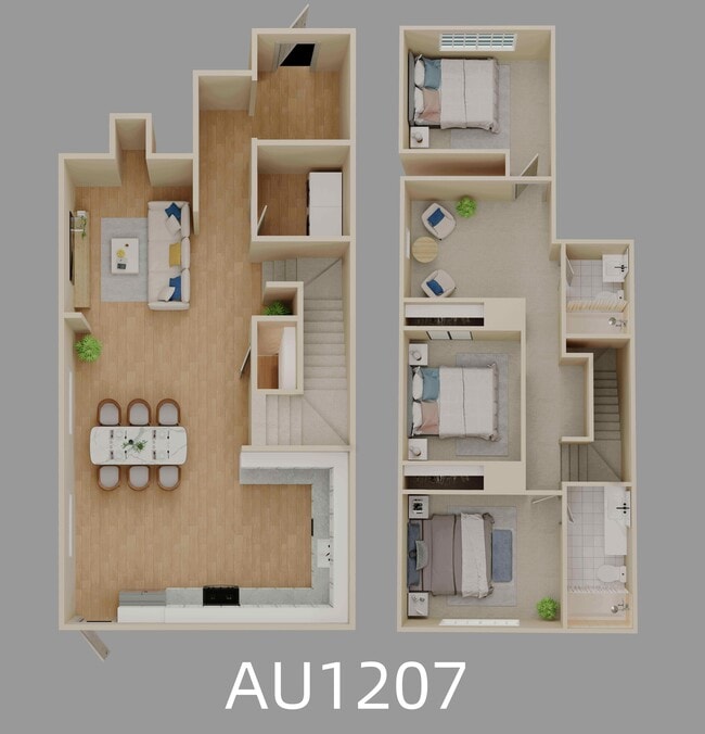 Floorplan - Audra Townhomes