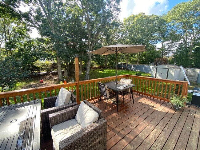 backyard - 32 Saratoga Rd