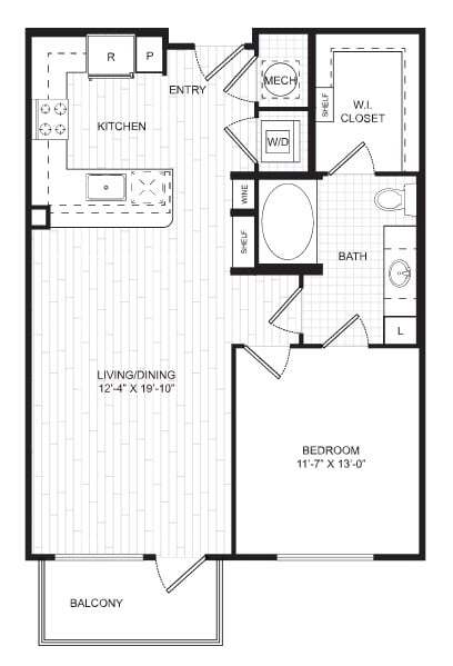 Floorplan - The Riley