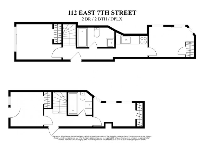 Floorplan - 112 East 7th Street