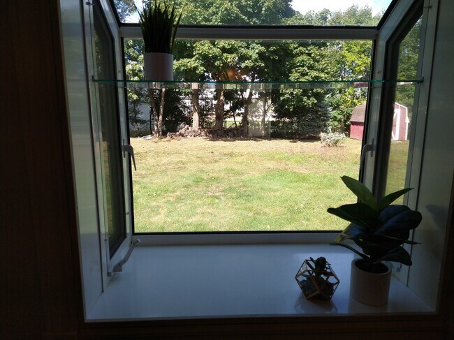 bay/garden window into backyard - 422 W Melody Ave