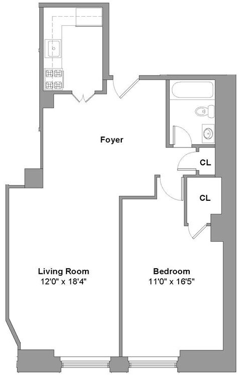 1BR/1BA - 88 Lexington Avenue