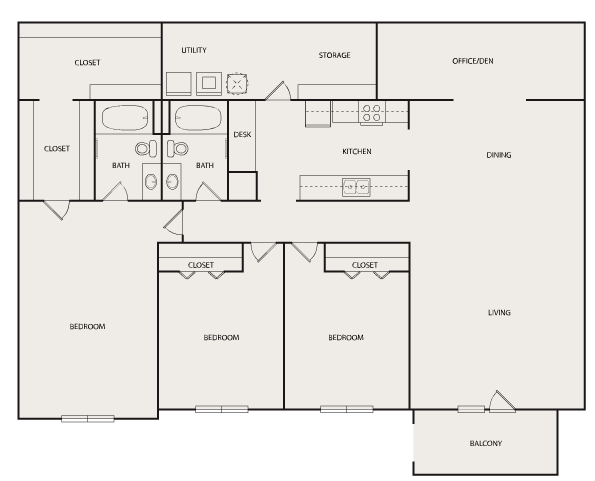 FLOORPLAN I - Walton Grove