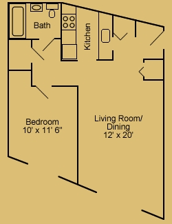 1BR/1BA - Milford Mill & Lindsey Landing  Apartments