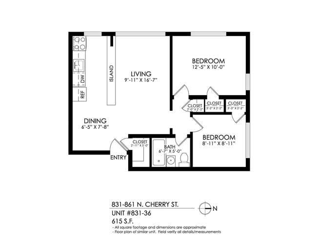Floorplan - 831-861 Cherry