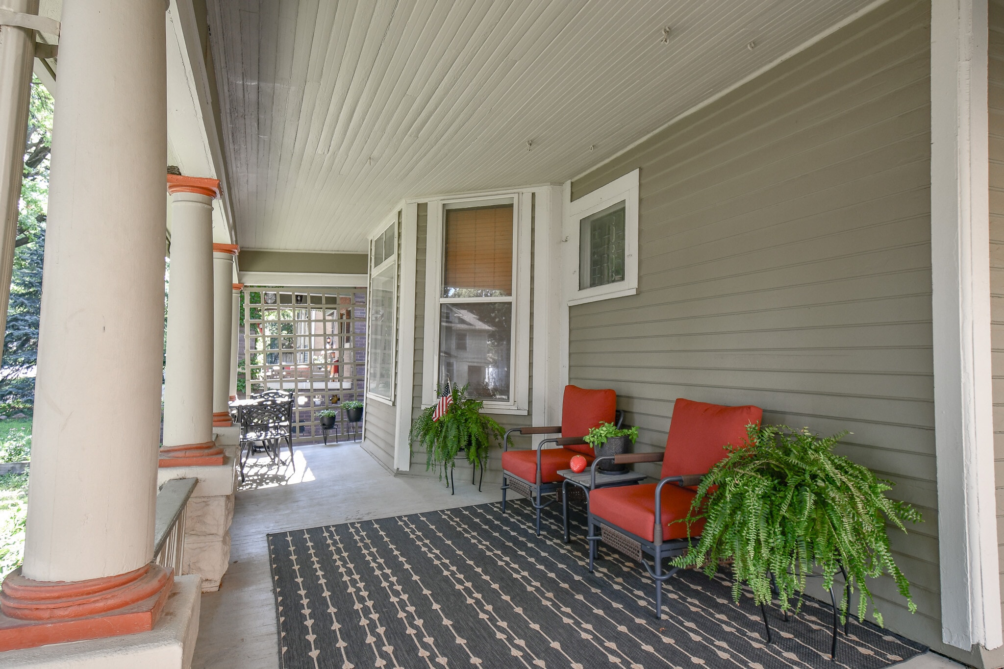 Large Covered Front Porch - 1717 D St