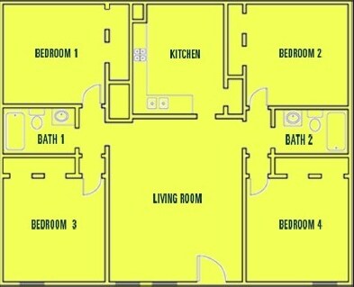 4BR/2BA - Metropolis