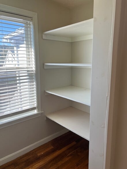 1st bedroom shelves - 29 Locust St