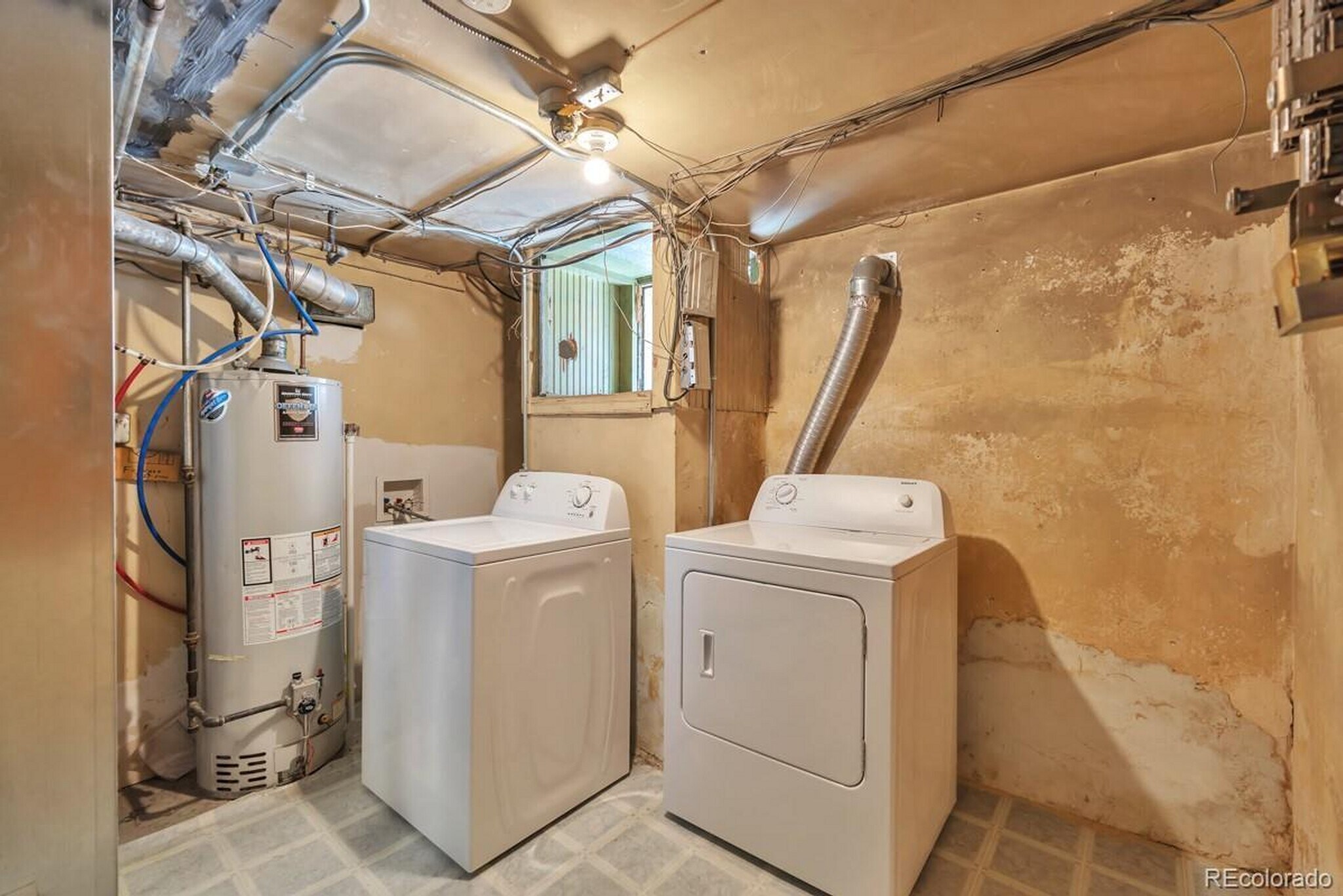 laundry room and basement - 868 S Pearl St