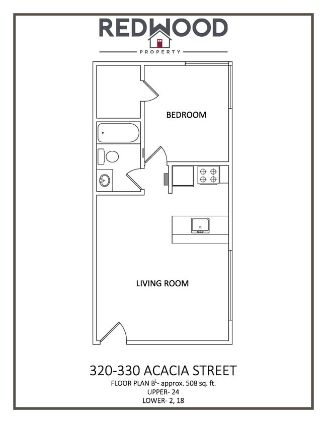 Floorplan - 330 W Acacia Street