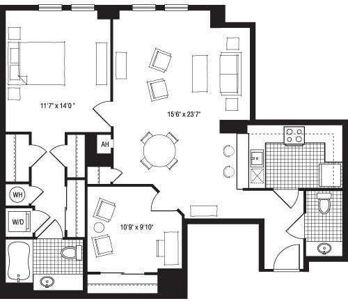 Floorplan - The Clarendon