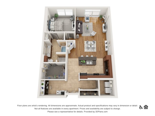 Floorplan - The Residence at Southpark