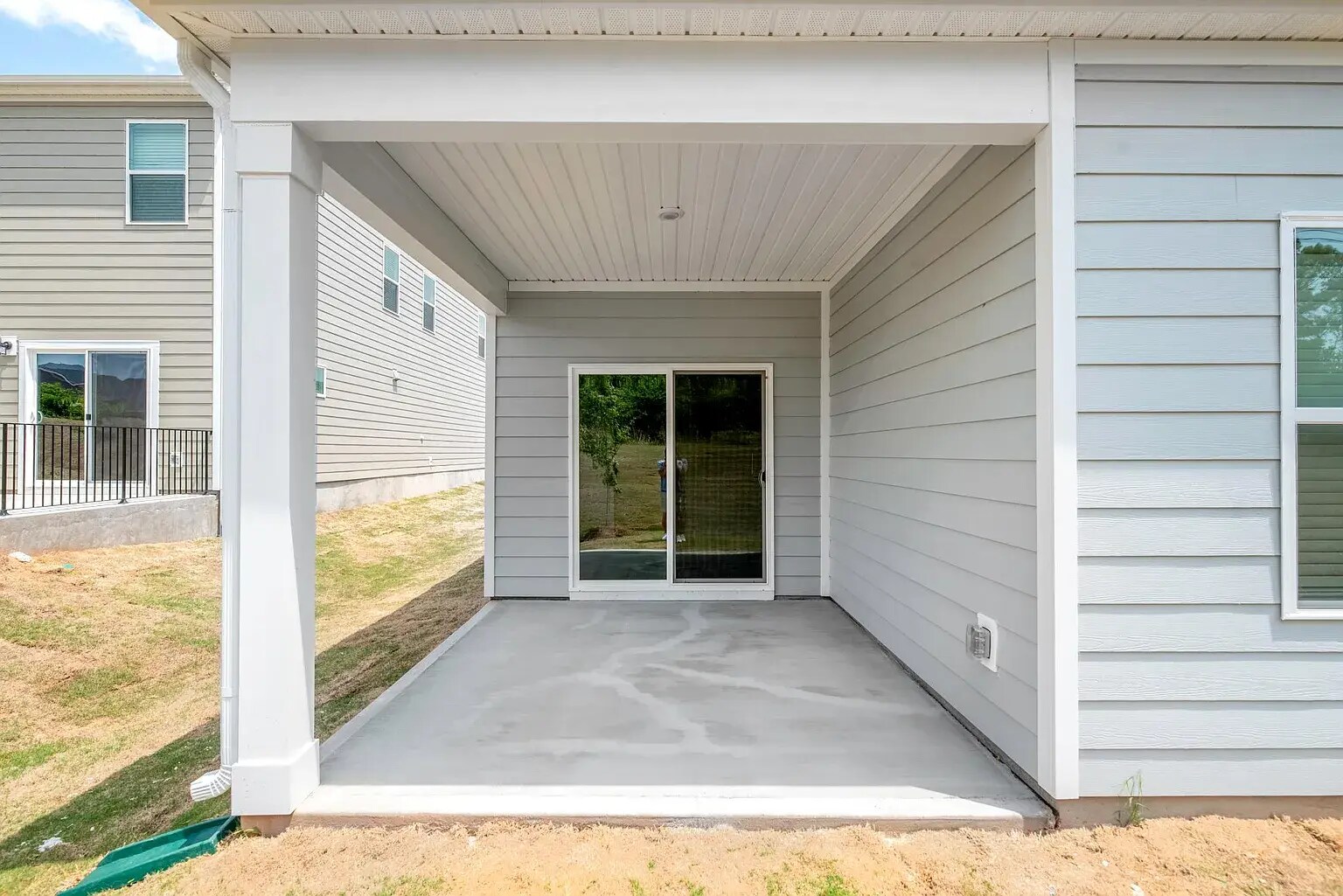 Back Covered Porch Entry - 912 Rachel Anne Dr