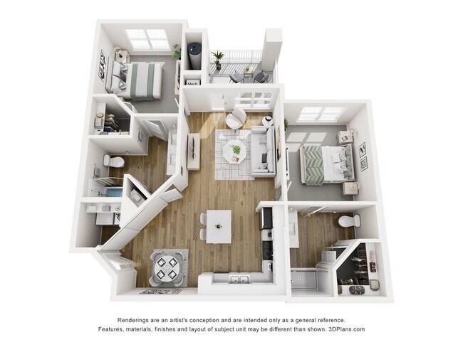 Floorplan - SW 38th Avenue Apartments