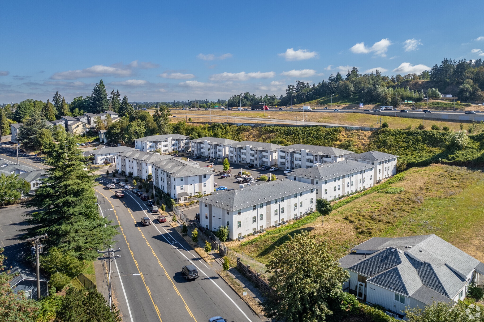 Aerial Photo - Parkland Apartments