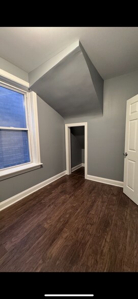 Bedroom 1 with closet space - 3313 W 38th Pl