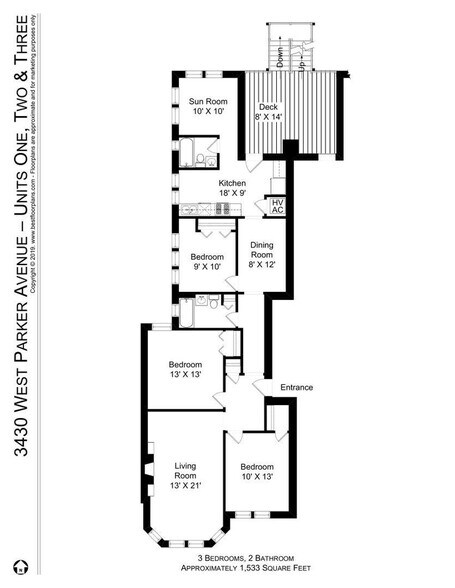 Building Photo - 3442 W Parker Ave