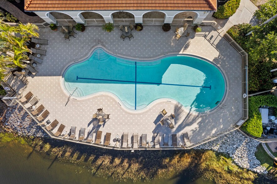 Aerial view of Pool - 23600 Walden Center Dr