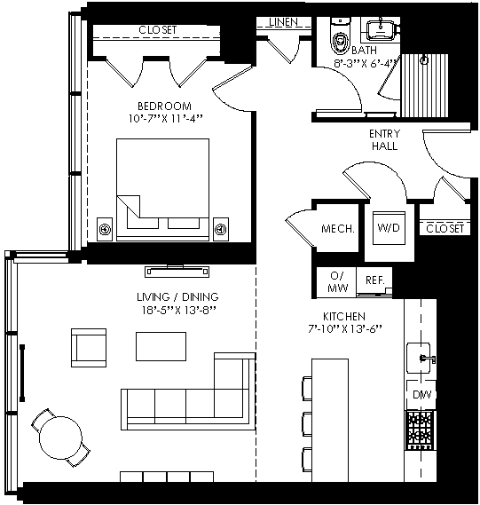 Floorplan - Apartments at Westlight