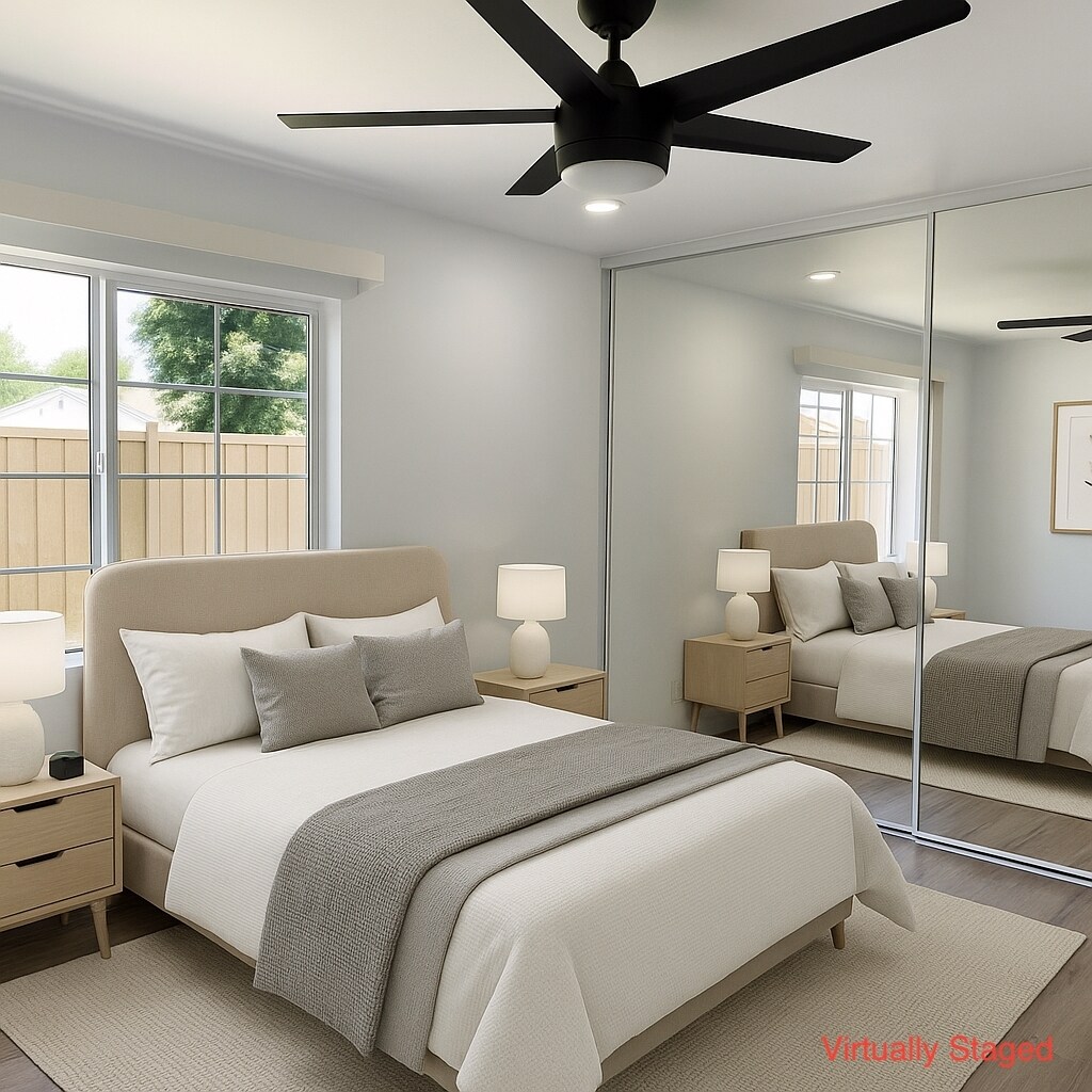 Bedroom 2 Virtually Staged - 6221 Glide Ave