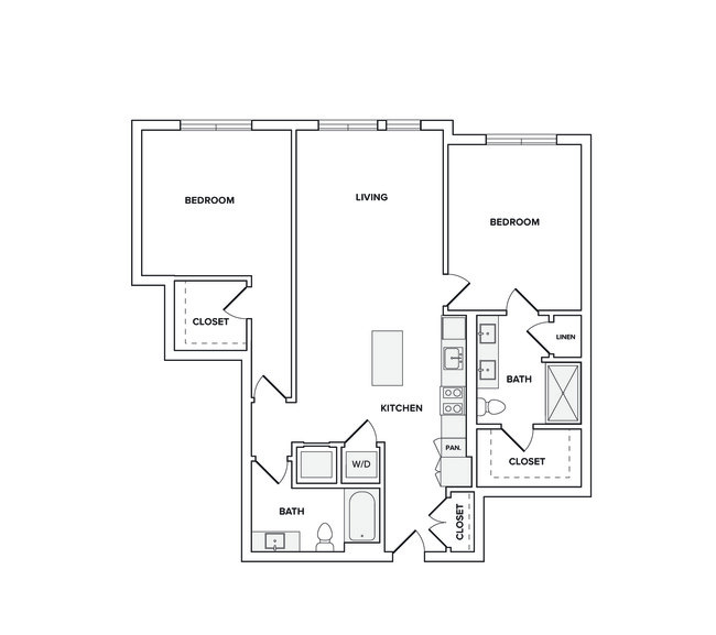 B07 1117 sq. ft. - Modera Founders Row