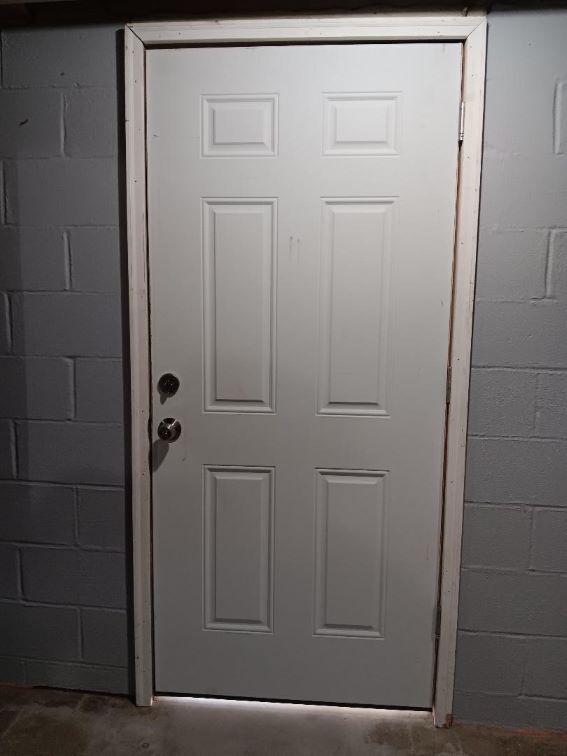 Fire-Rated Door in Basement - 830 Overlook Ave