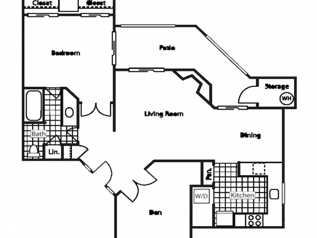 Floorplan - Country Brook Apartments