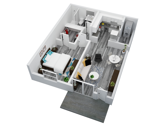 Floorplan - Mandarin Bay Apartments