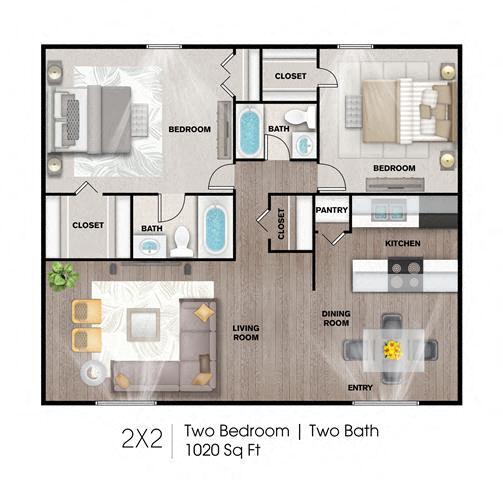 Floorplan - Villas del Tesoro