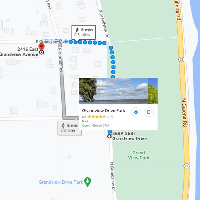 5 minute walk to Grandview Drive Park! - 2416 E Grandview Ave