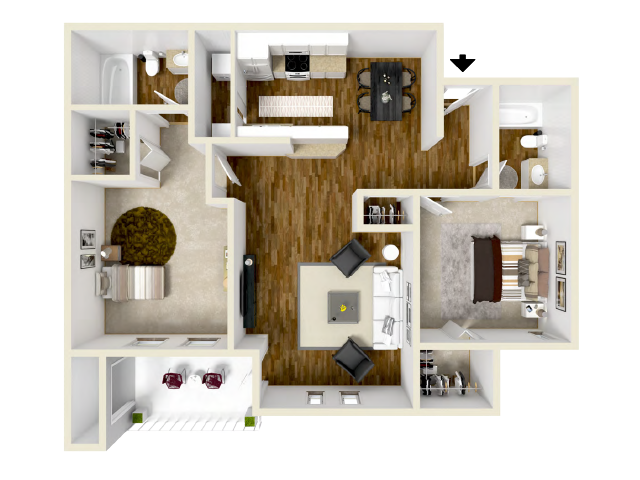 Floorplan - Village at Sunrise