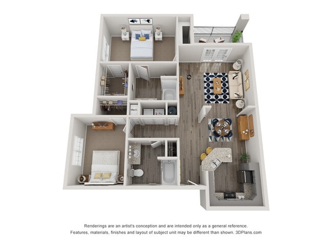 Floorplan - The Landry at Cross Creek