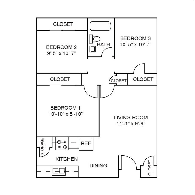 Magnolia Plaza Apartments 700 Doris St Navasota TX 77868 Apartment