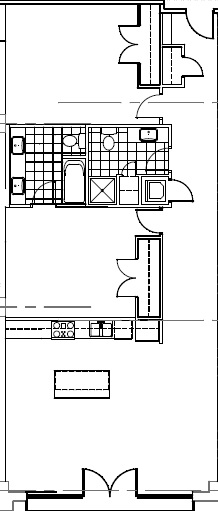 2BR/2BA - Chesapeake Lofts